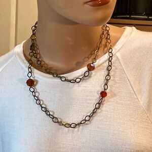 Liz Palacios versatile beaded necklace
